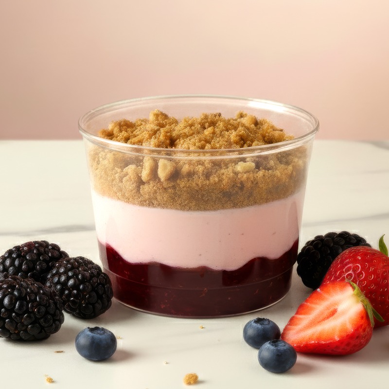 Forest Fruit Crumb Cup